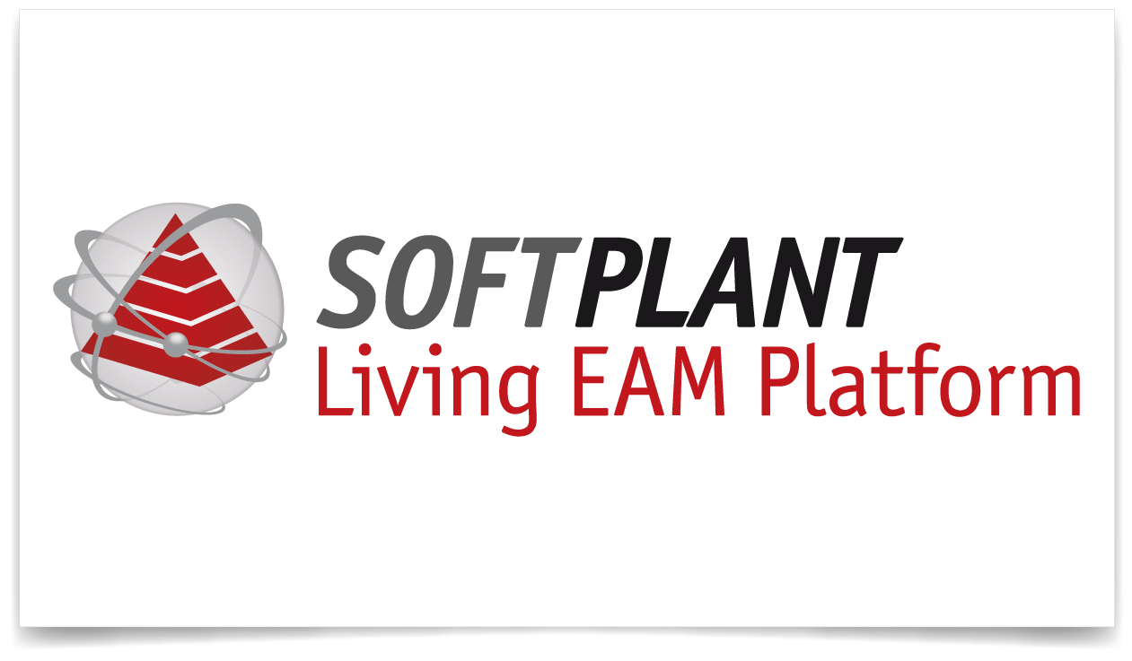 Logo Softplant "Living EAM Platform"